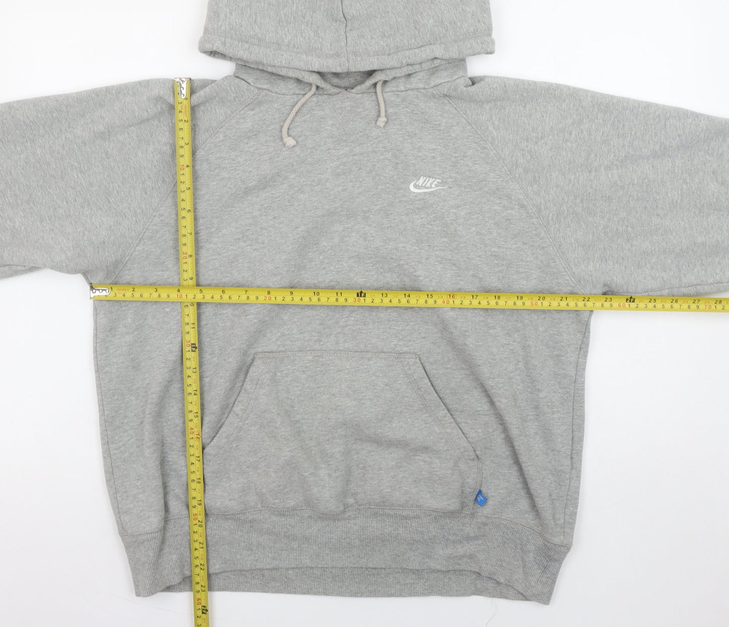 Cedarwood State Men's Grey Pullover Hoodie Size L Regular Fit