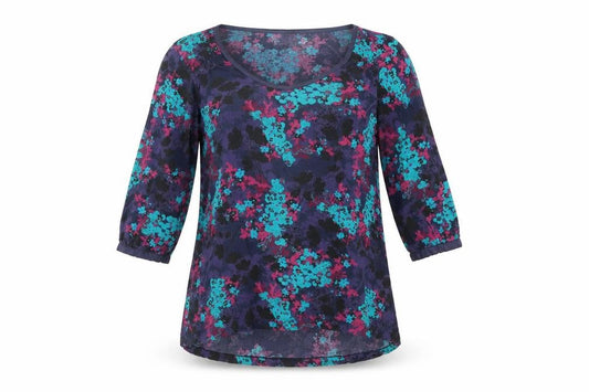 FatFace Women’s Multicoloured Floral Tunic Blouse Size 10