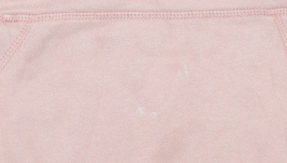 GAP Girls Pink Logo Pullover Hoodie 10-11 Years Fleece Cotton Blend
