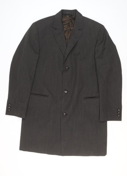 Hugo Boss Men’s Grey 42 Classic Wool Blazer Jacket