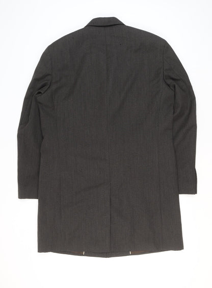 Hugo Boss Men’s Grey 42 Classic Wool Blazer Jacket