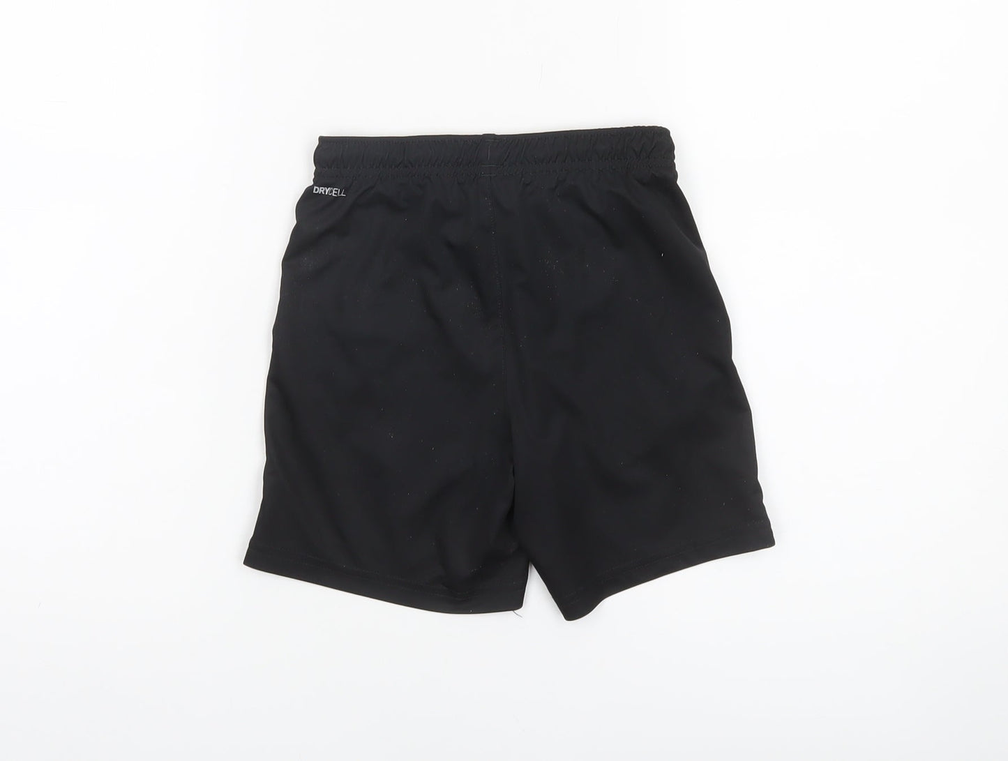 Puma Boys Black Athletic Activewear Shorts Size 7-8 Years Polyester