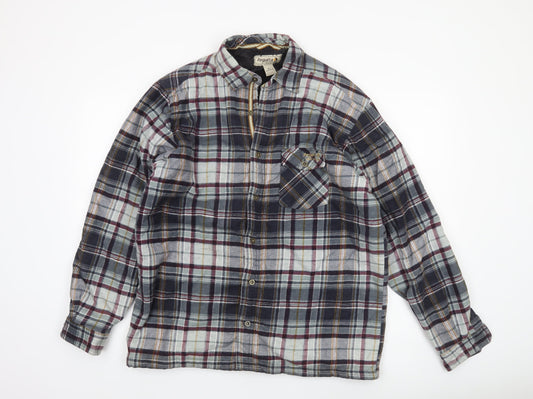 Regatta Men’s Multicoloured L Checked Lined Flannel Jacket