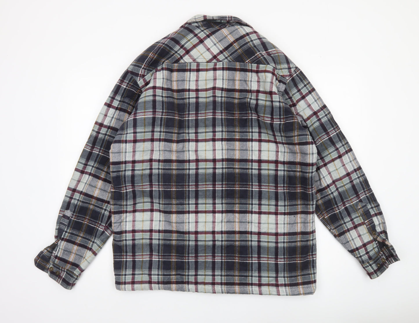 Regatta Men’s Multicoloured L Checked Lined Flannel Jacket