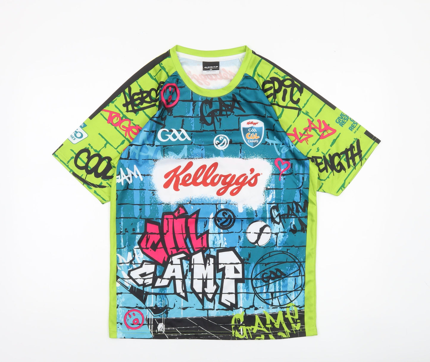 Masita Boys Multicoloured Kellogg's Cool Camp Graphic T-Shirt 5 Years