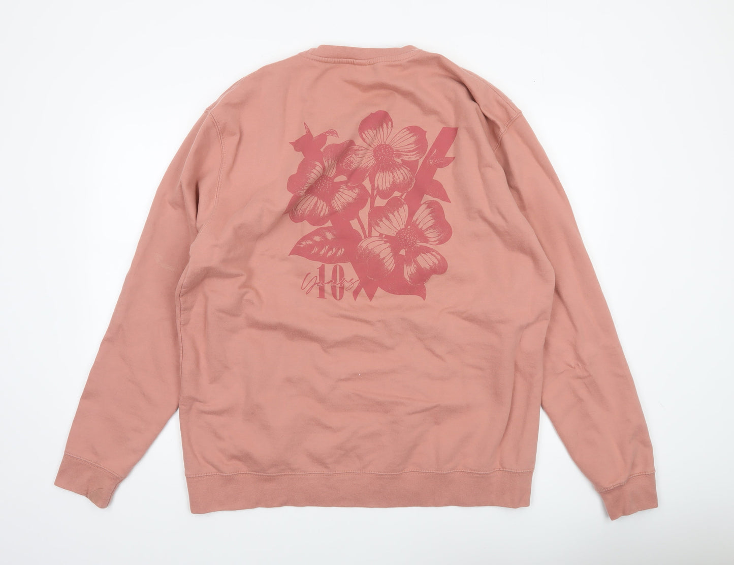 Just Hoods AWDis Women’s Pink The Vamps Graphic Pullover Sweatshirt XXL