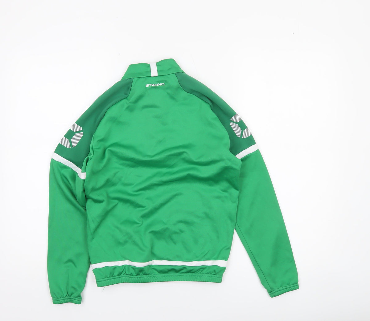 Stanno Boys Green 1/4 Zip Football Training Top 11-12 Years