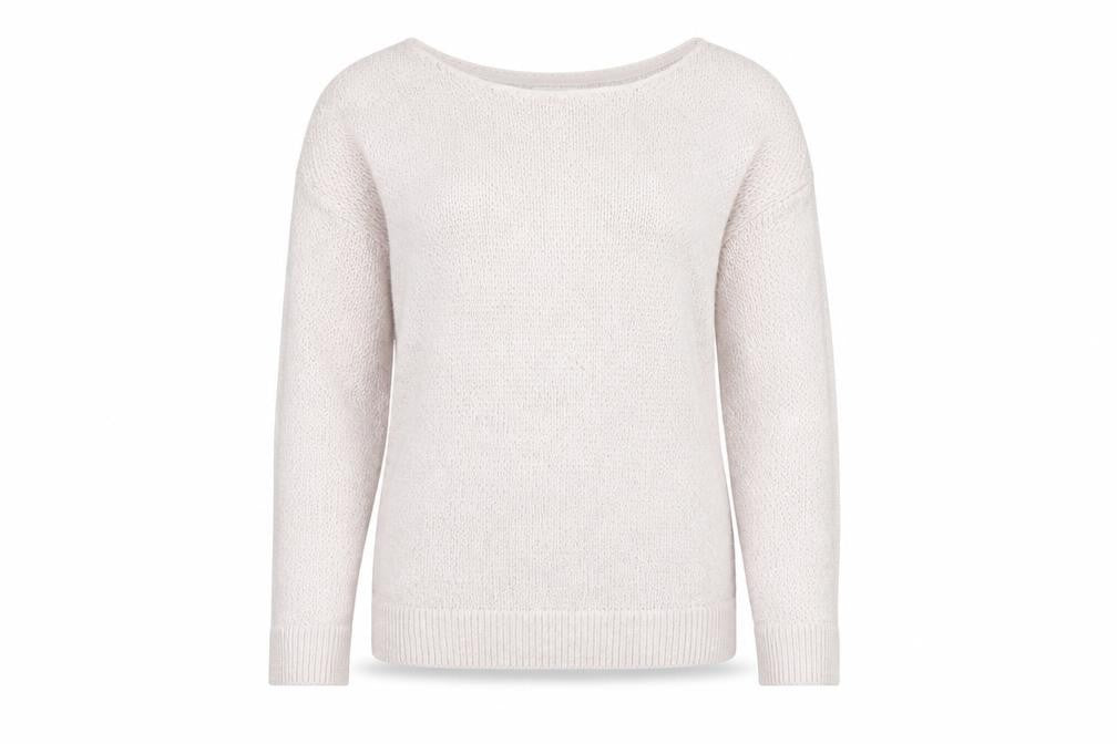 FatFace Women's Beige Knit Jumper Size 12 Relaxed Fit