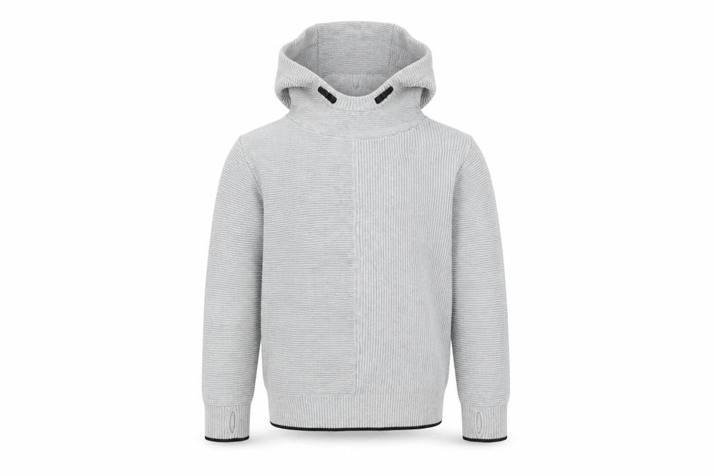 Next Boys Grey Hooded Cotton Pullover Jumper 6 Years