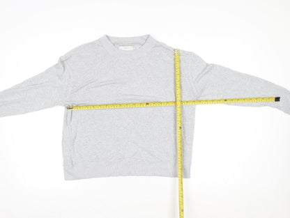 Next Women’s Grey Long Sleeve Crew Neck Jersey Top M