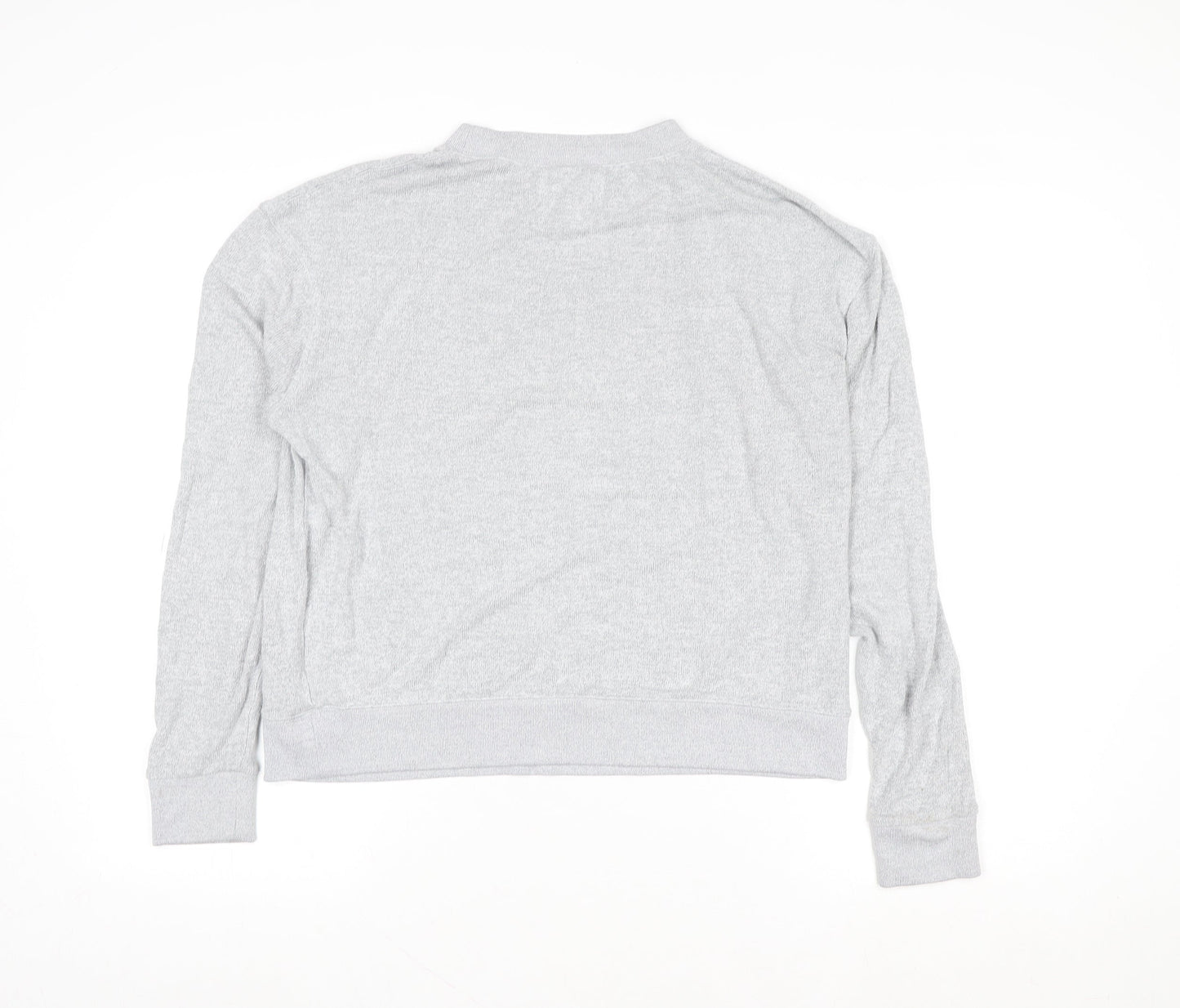 Next Women’s Grey Long Sleeve Crew Neck Jersey Top M