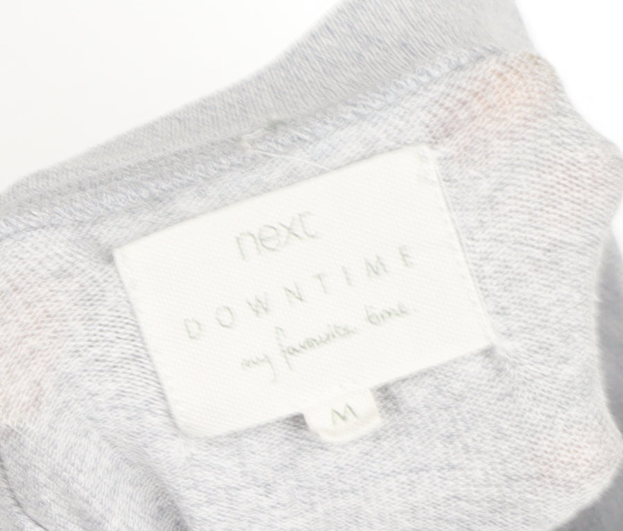 Next Women’s Grey Long Sleeve Crew Neck Jersey Top M