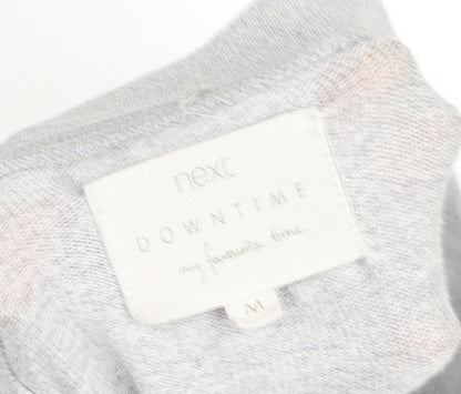 Next Women’s Grey Long Sleeve Crew Neck Jersey Top M