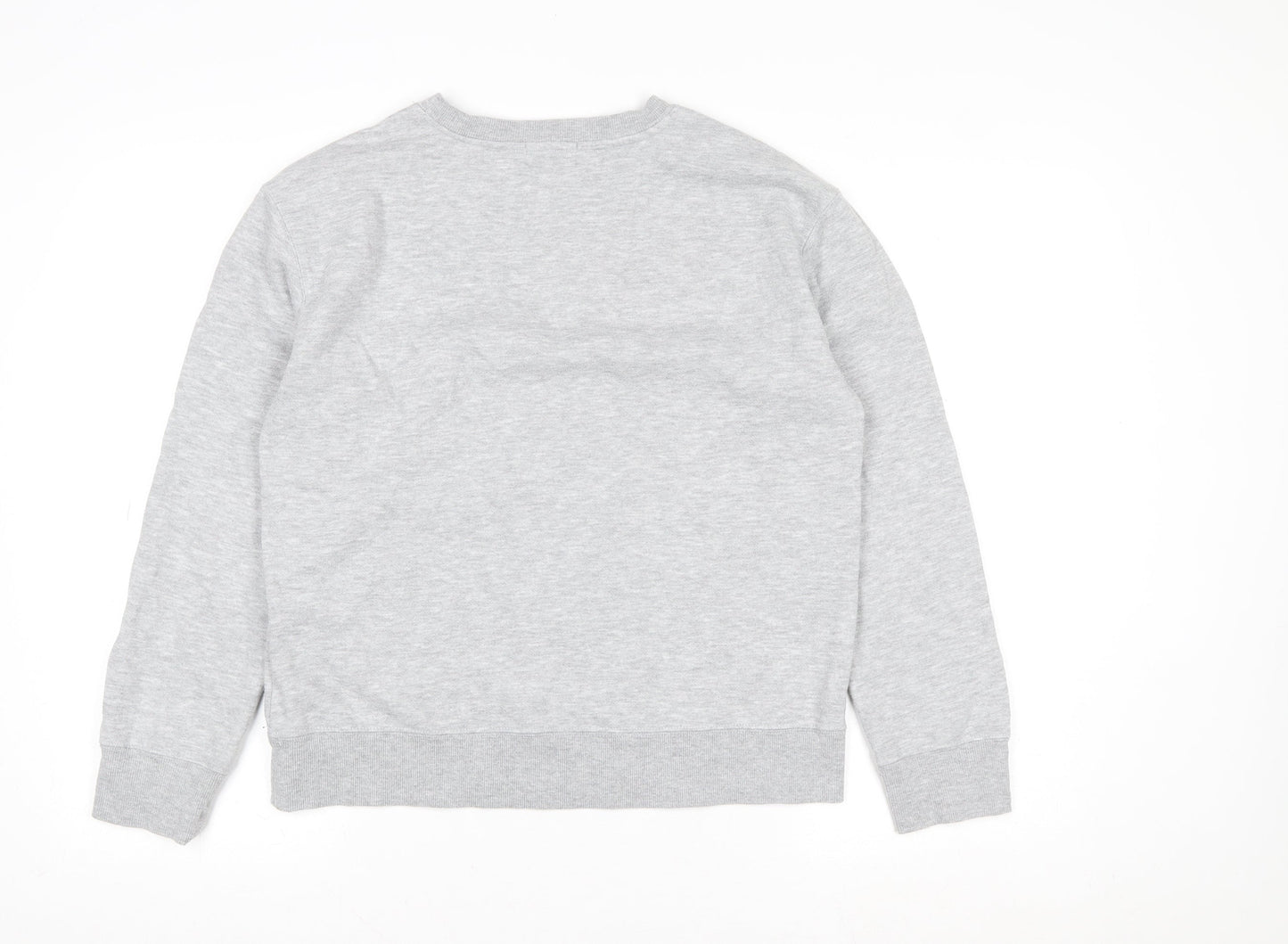 Baukjen Women Grey Small Pullover Sweatshirt 60% Cotton 40% Polyester