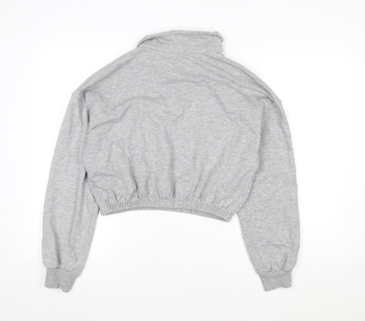 915 Girls Grey Collared Pullover Sweatshirt Size 14-15 Years California 1996