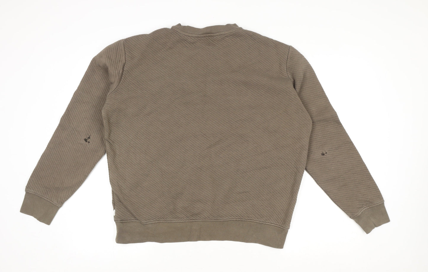 Marks and Spencer Women’s Brown Pullover Sweatshirt Size L Cotton Blend