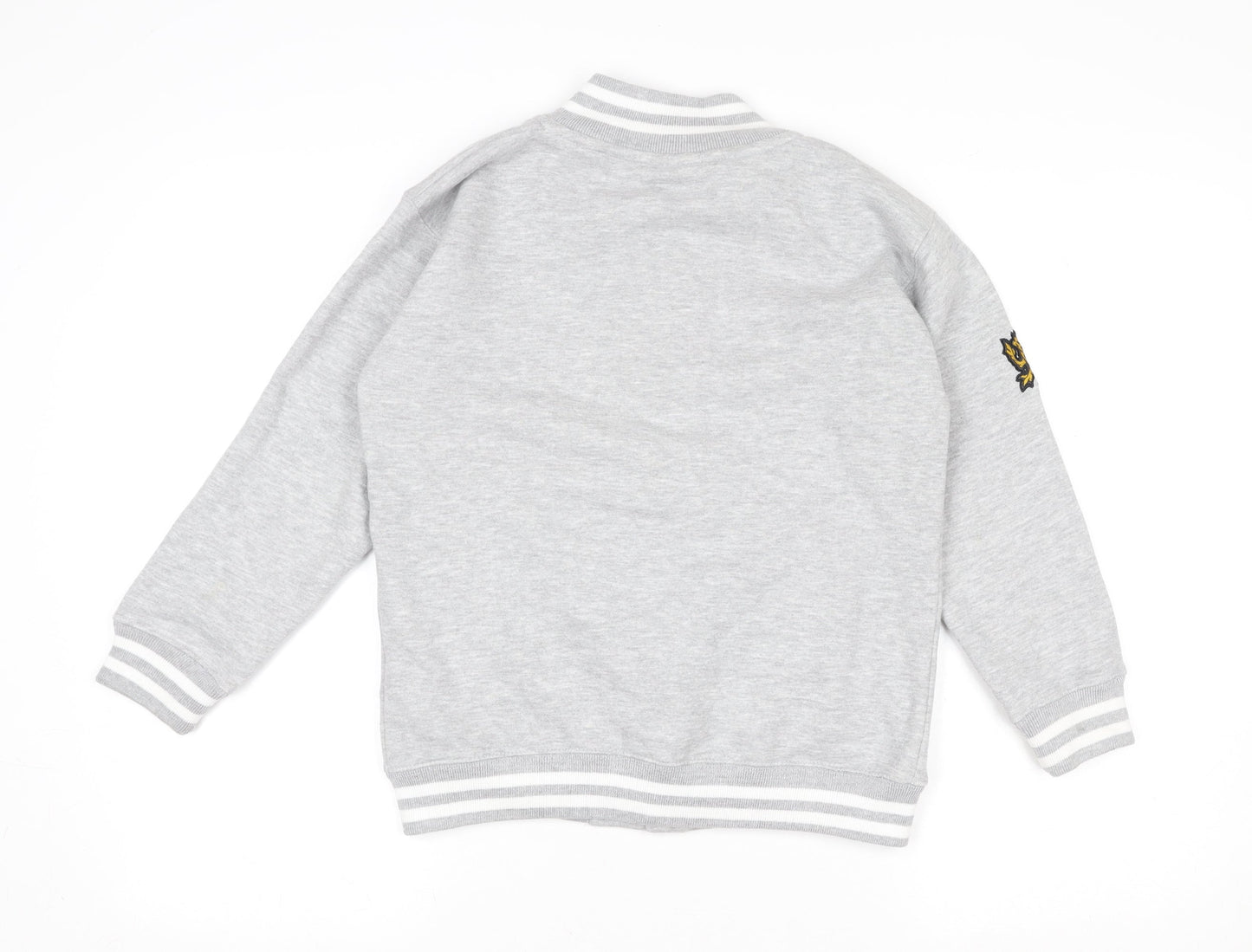 University of Cambridge Grey Girls 9-10 Years Button Cardigan Sweatshirt