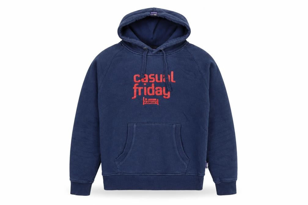 Plain Lazy Men's Blue Pullover Hoodie M Funny Logo Casual Sweatshirt
