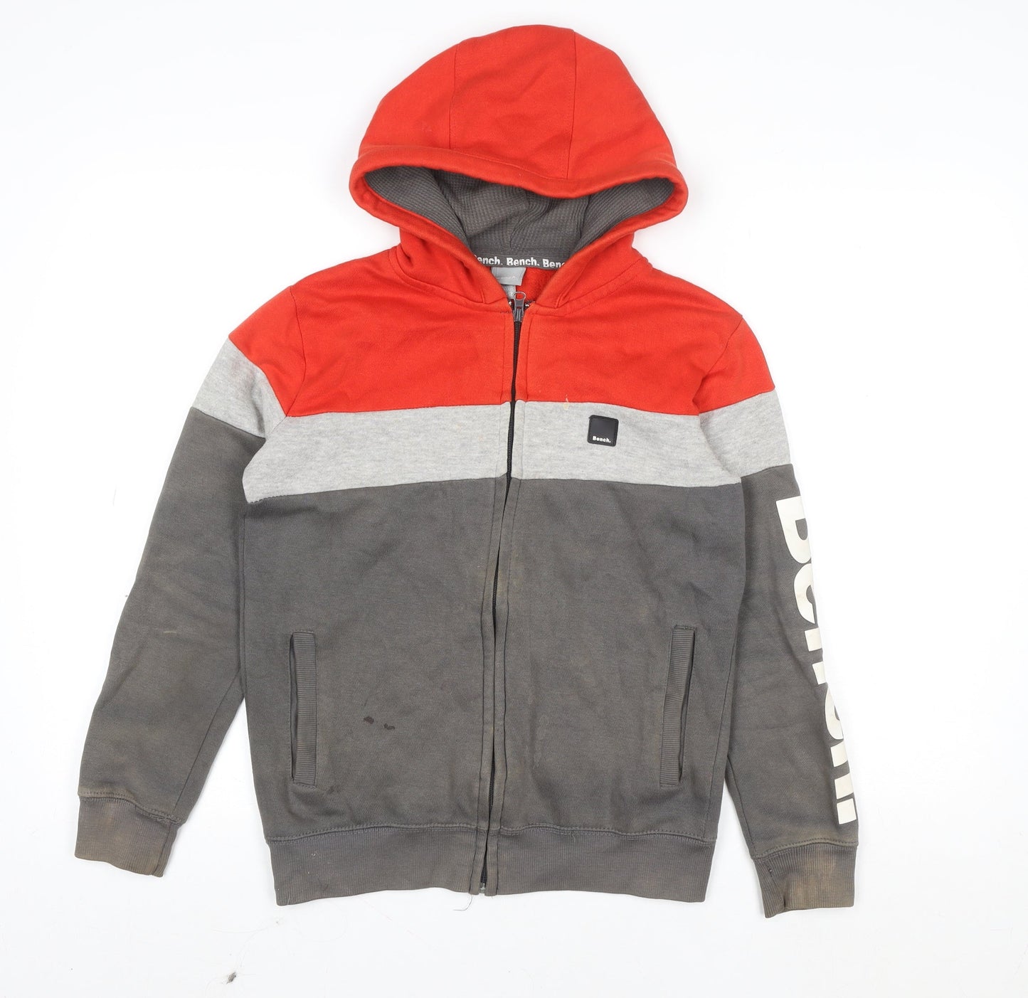 Bench Boys Multicoloured Full Zip Hooded Track Jacket 11-12 Years
