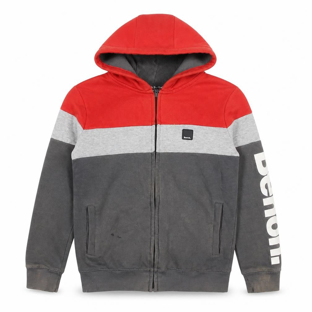 Bench Boys Multicoloured Full Zip Hooded Track Jacket 11-12 Years