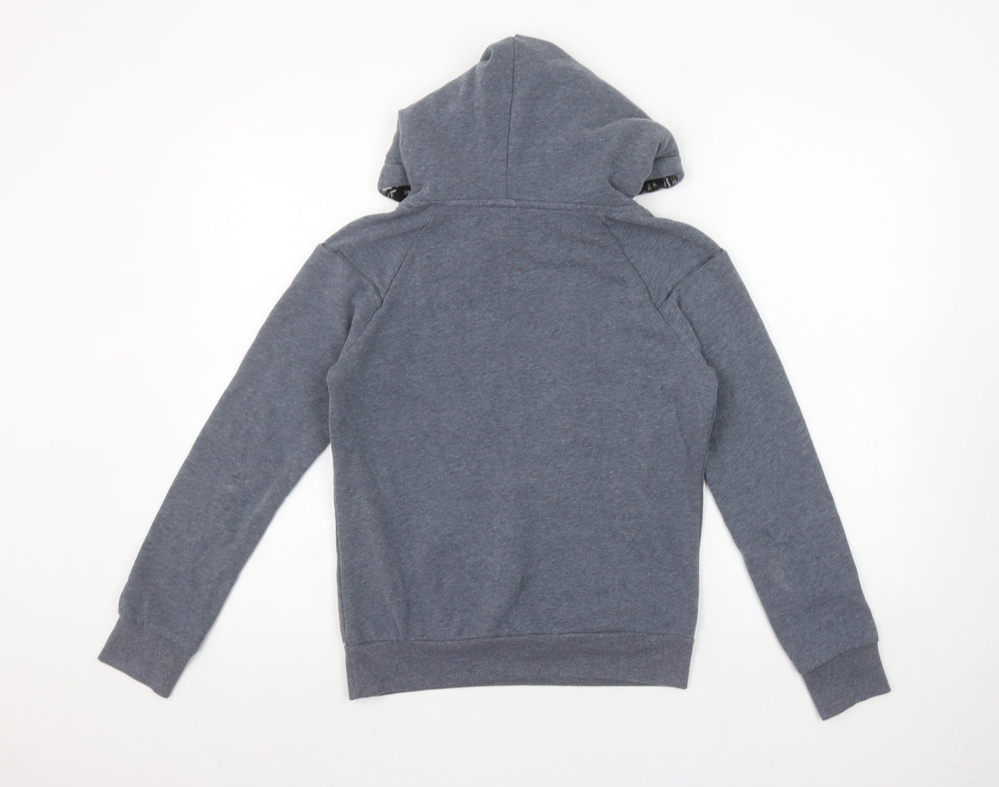 ONLY Women's Grey Fleece Lined Pullover Hoodie Size S
