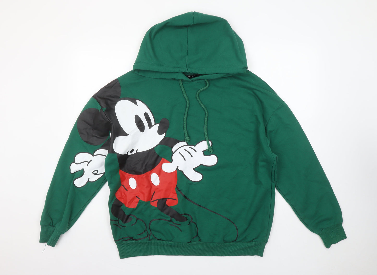 Disney LC Waikiki Green Mickey Mouse Women's XL Pullover Hoodie