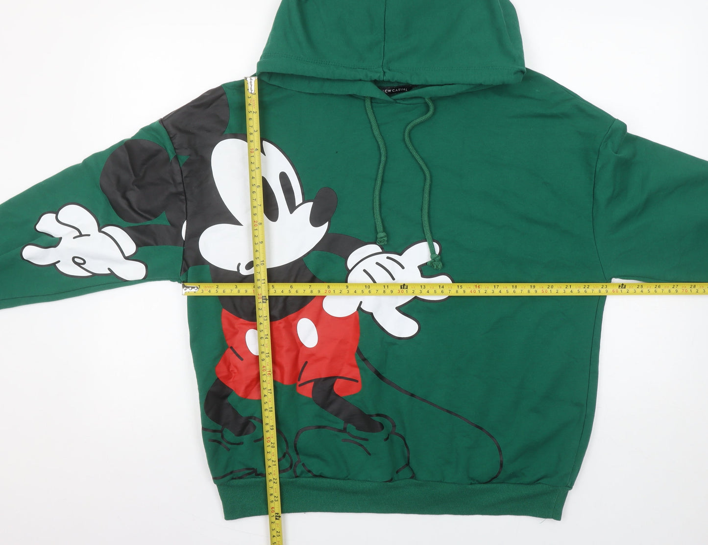 Disney LC Waikiki Green Mickey Mouse Women's XL Pullover Hoodie