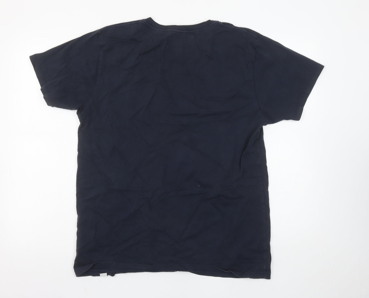Art of Football Men’s Black L Graphic Sports Cotton T-Shirt