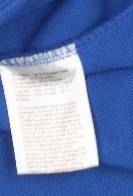 Regatta Boys Blue Fleece Pullover Sweatshirt 14 Years 1/4 Zip Outdoor