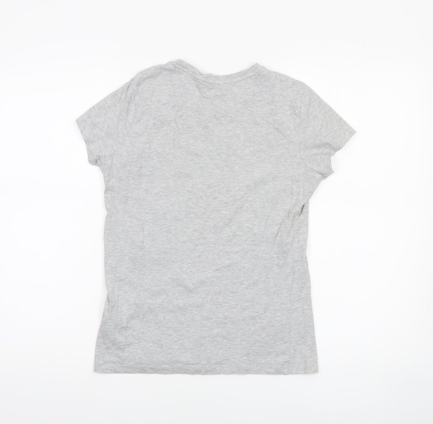 Puma Women's Grey XS Classic Crew Neck Short Sleeve T-Shirt
