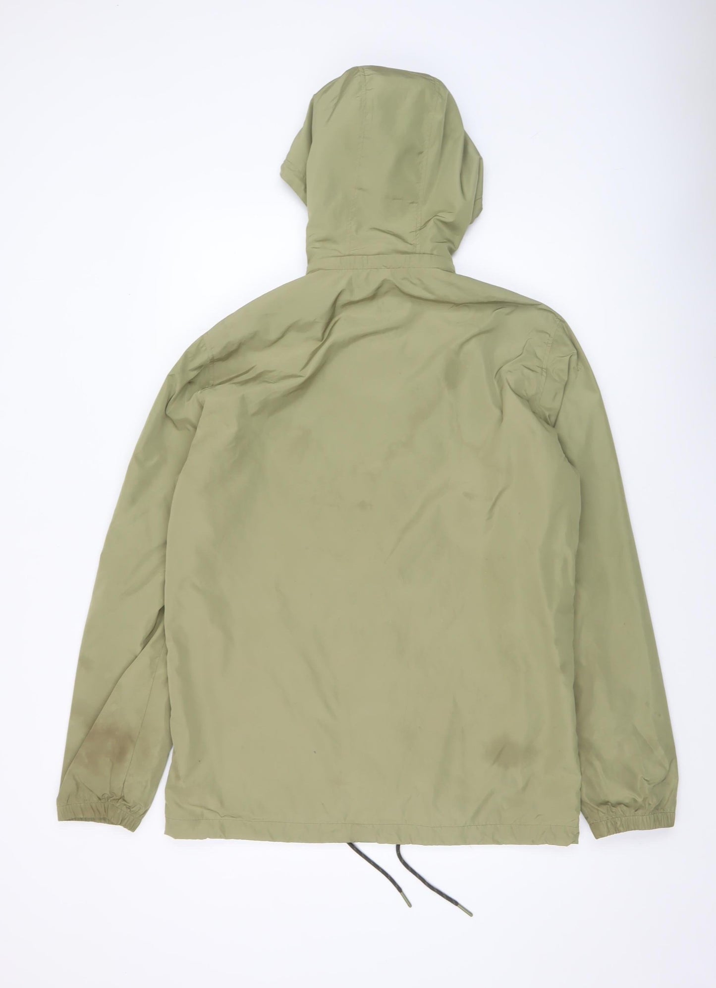 Burton Men's Green M Waterproof Hooded Rain Jacket with Lining