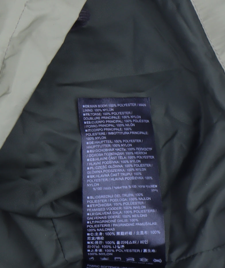 Burton Men's Green M Waterproof Hooded Rain Jacket with Lining