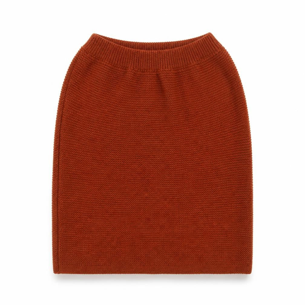 PRETTYLITTLETHING Women’s Brown Knit Pencil Skirt Size L