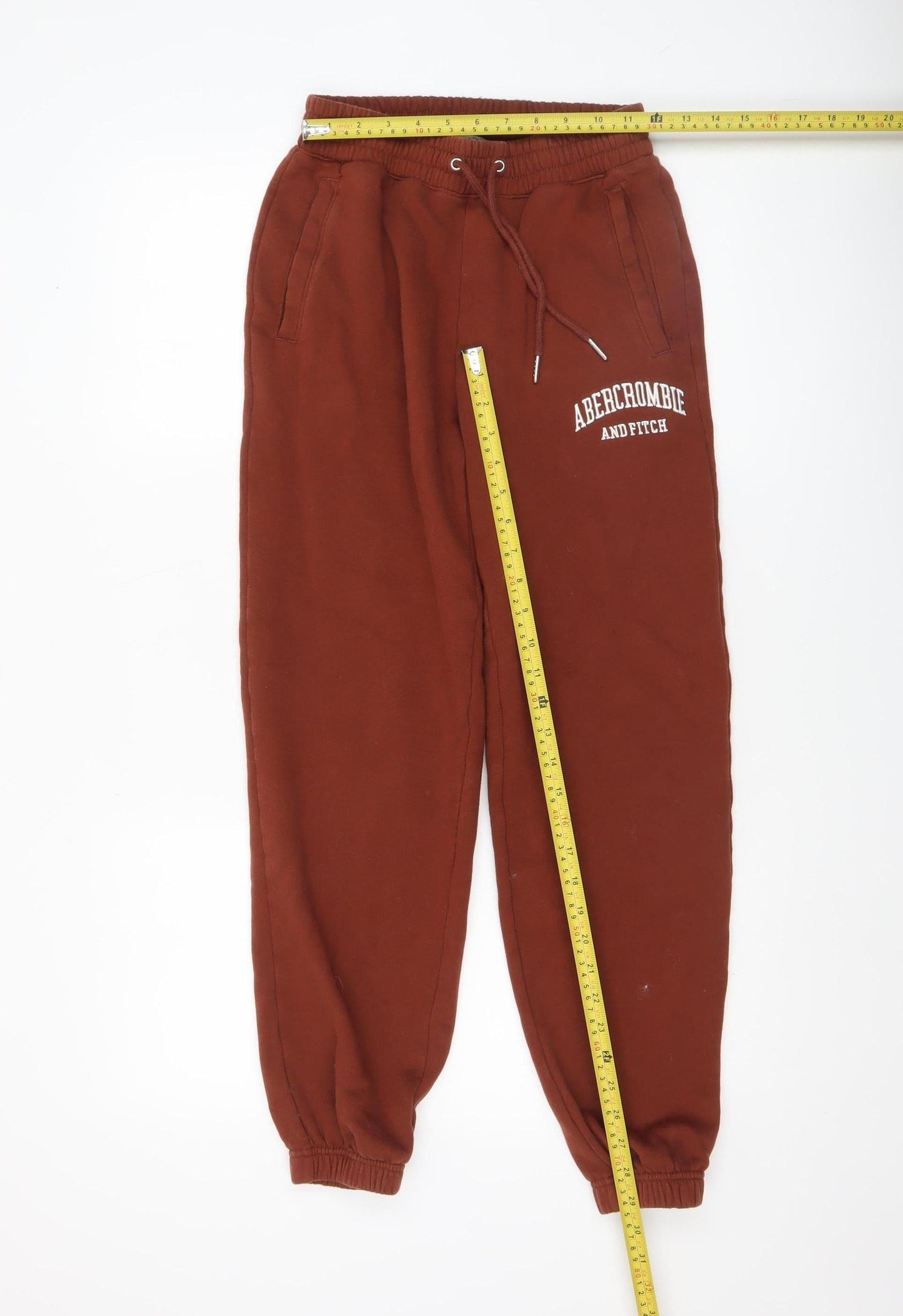 Abercrombie & Fitch Womens Rust Brown XS Jogger Sweatpants