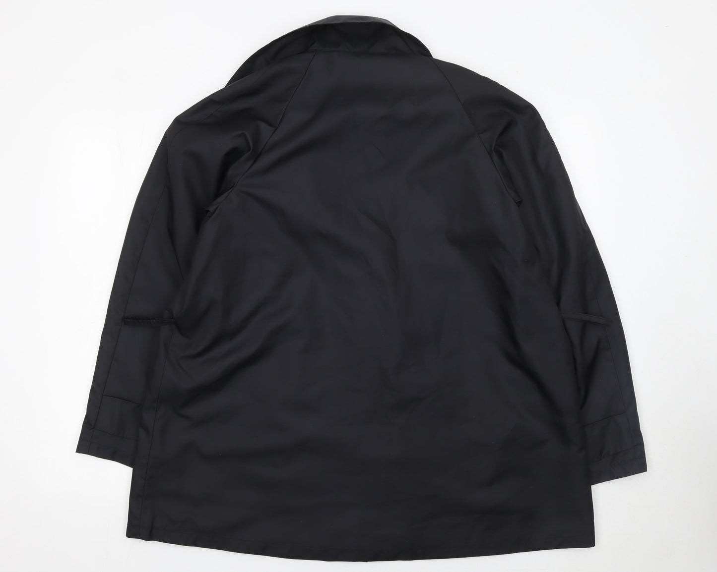 Dorothy Perkins Women’s Black Polyester Pea Coat Size 10