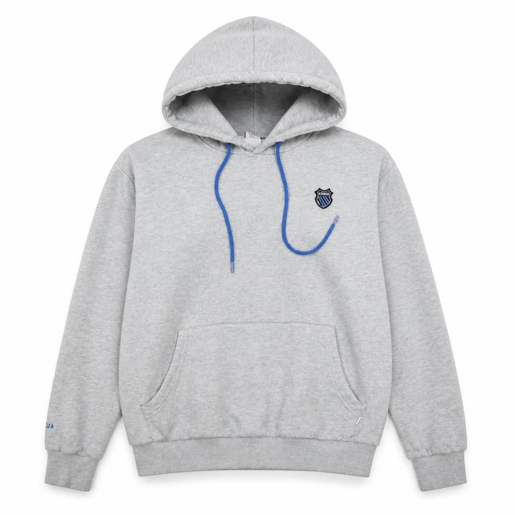 K-Swiss Women's Grey Pullover Hoodie Size S Cotton Blend Sweatshirt