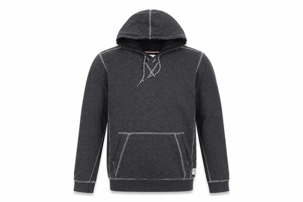 Tom Tailor Men’s Grey Pullover Hoodie Size M Cotton Blend