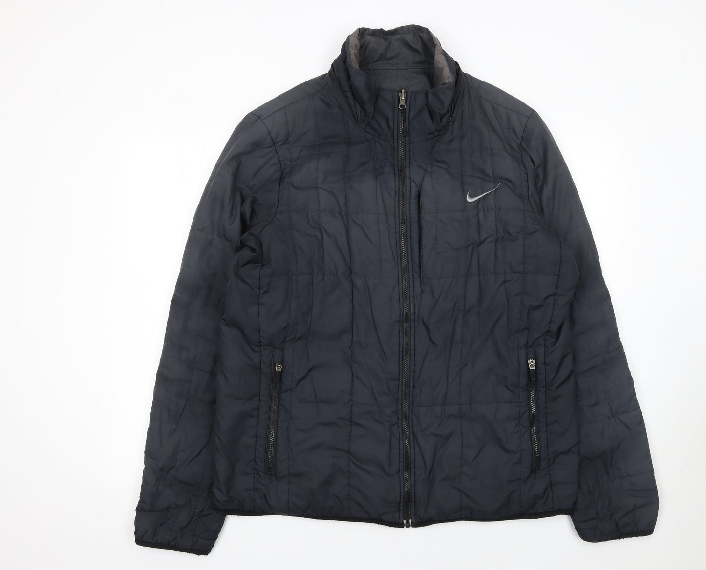 Nike Men's Black L Lightweight Insulated Full Zip Active Jacket
