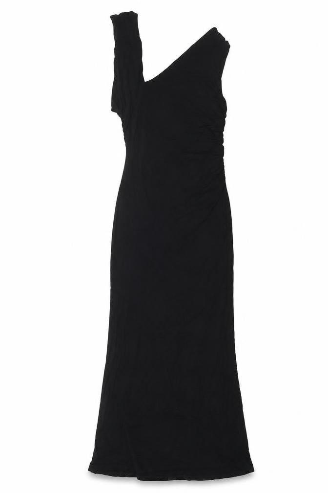 ASOS DESIGN Women’s Black Size 10 One Shoulder Long Bodycon Dress