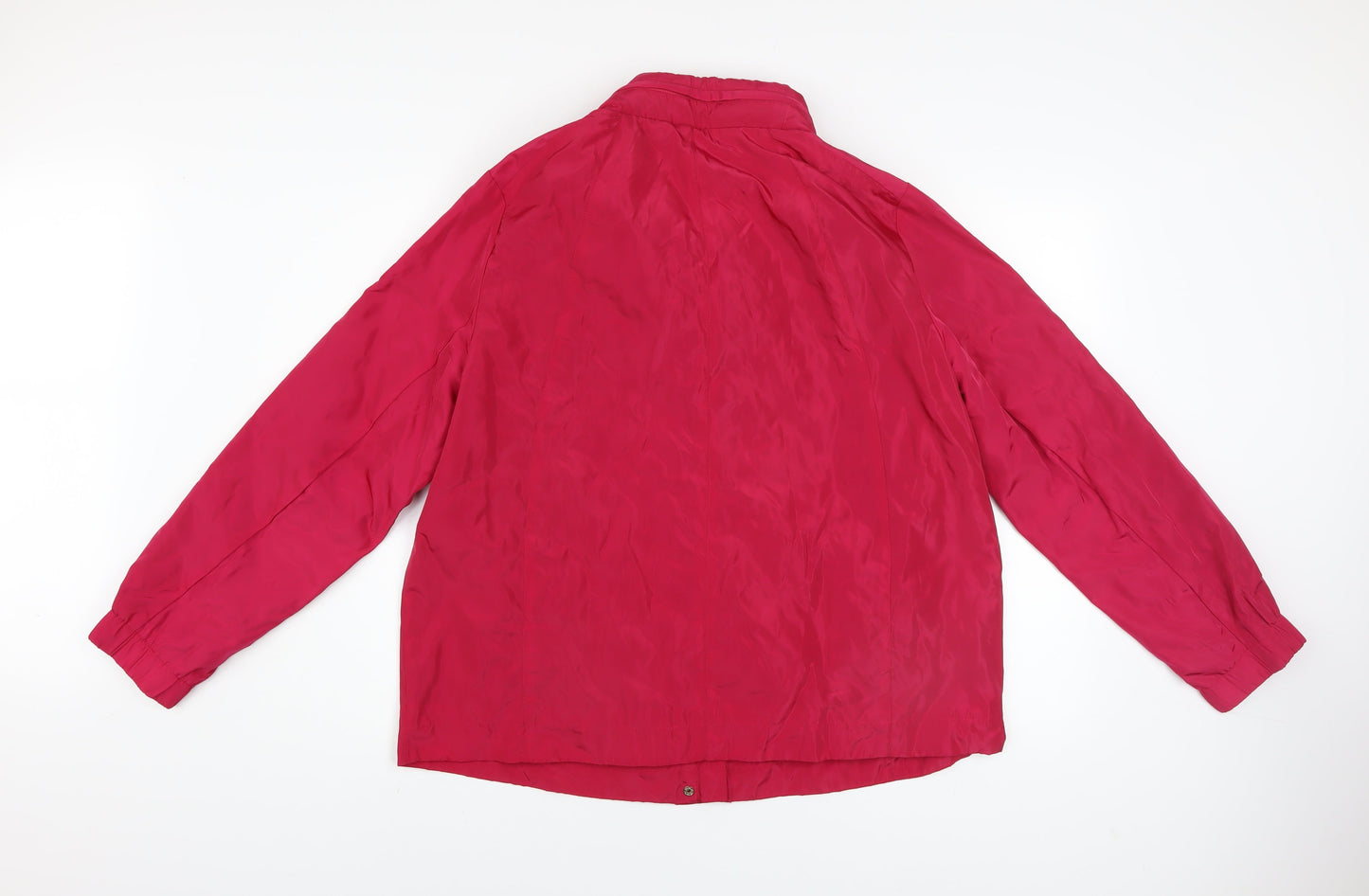 love COATS Women's Pink Full Zip Lined Jacket Size 18