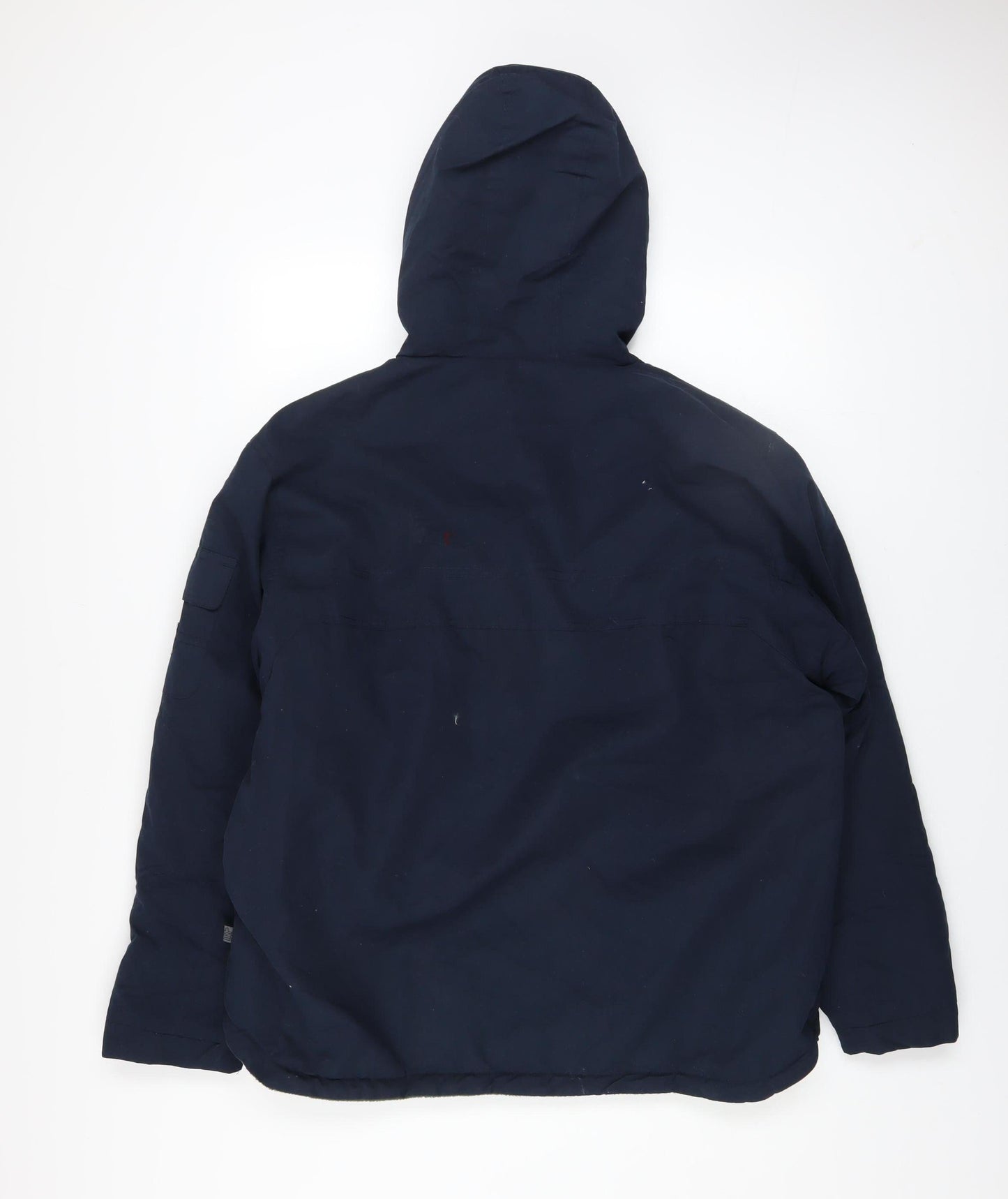 Admiral Boys Blue Hooded Puffer Jacket 13 Years Water Resistant Winter Coat