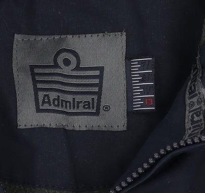 Additional view of Admiral boys’ blue hooded puffer jacket 13 years water resistant winter coat