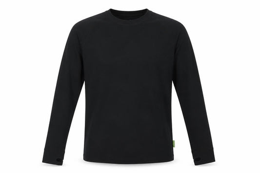 Kathmandu Men's Black Long Sleeve Polyester Casual Top Size L