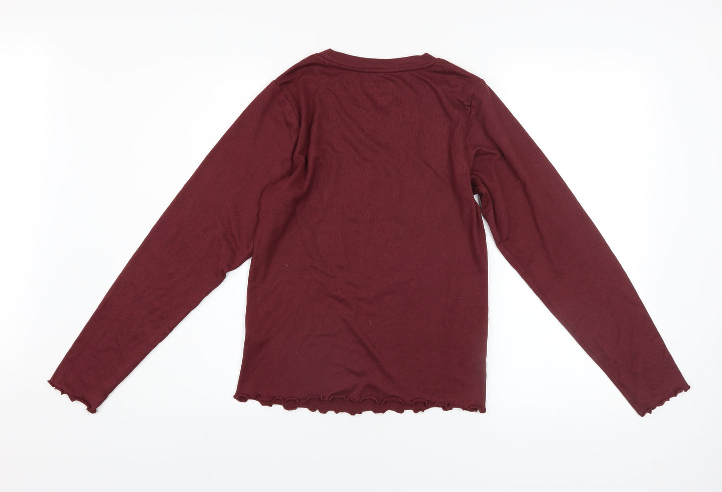Harry Potter Womens Red Gryffindor Long Sleeve T-Shirt XS