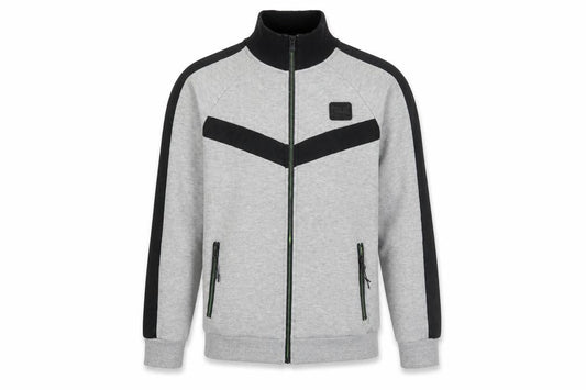 Everlast Men's Grey Track Jacket Size S Full Zip Athletic Sportswear