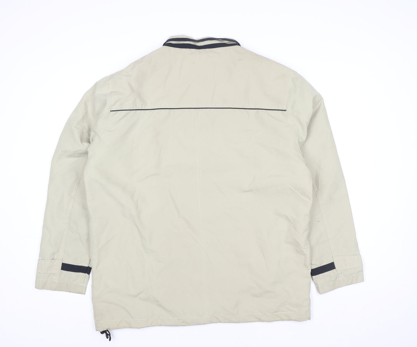 Greenwoods Men’s Beige 42 Regular Casual Full Zip Jacket