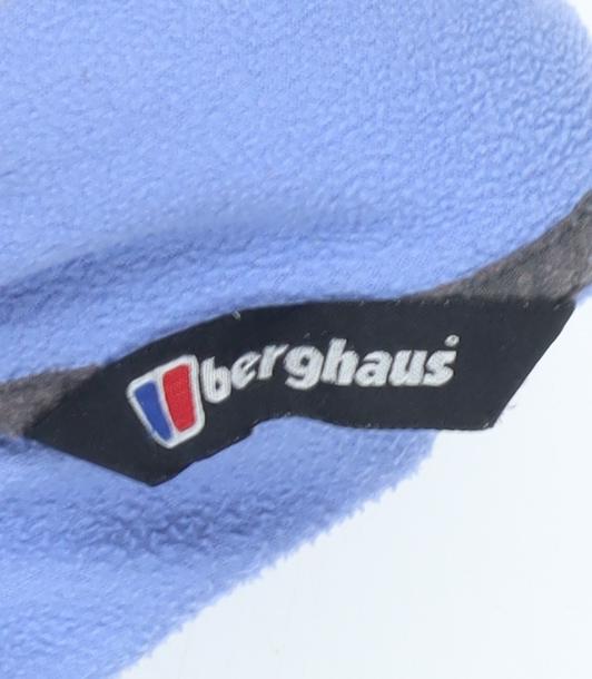 Berghaus Womens Blue Fleece 1/2 Zip Pullover Sweatshirt Size 10
