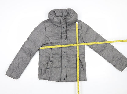 Gap Mens Grey XS Puffer Jacket Lightweight Winter Coat