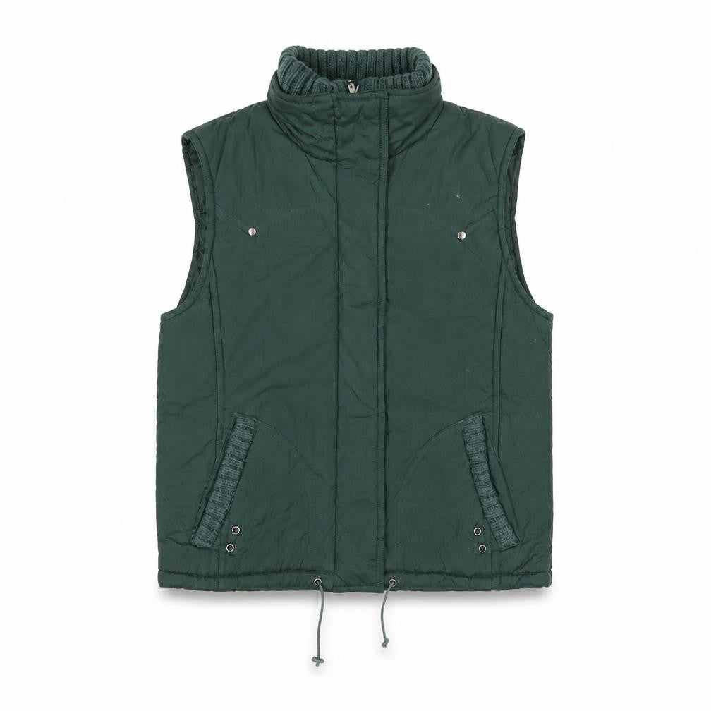 Editions Green Women's Size 12 Padded Bodywarmer Waistcoat