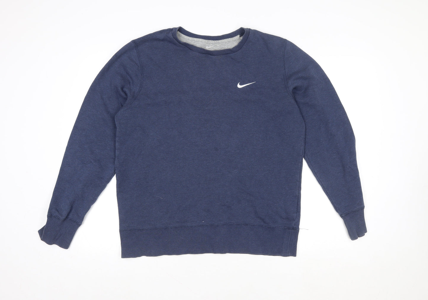 Nike Women’s Blue Crew Neck Pullover Sweatshirt Size M